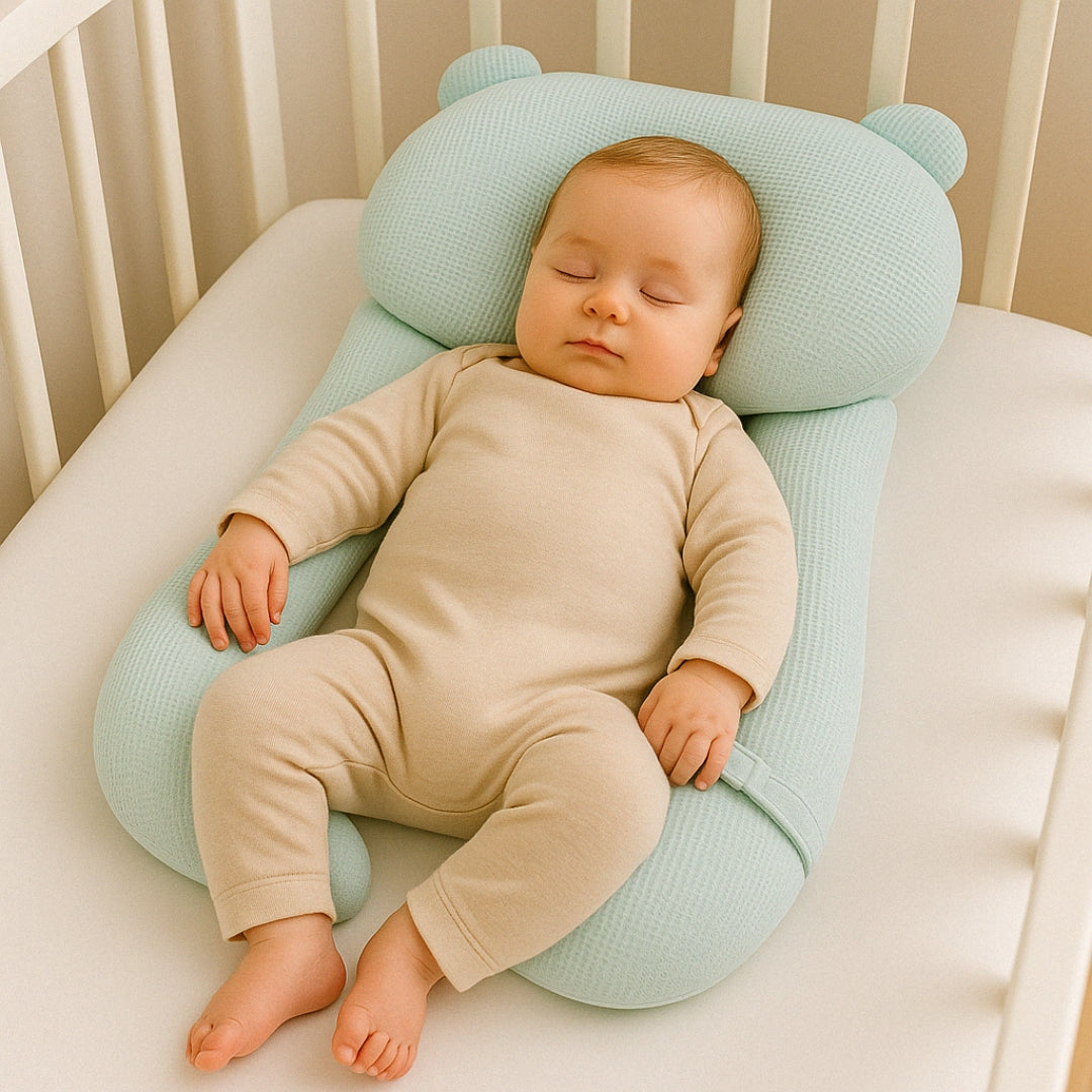 Coussin Câlin Morphologique – Un Sommeil Serein pour Votre Bébé